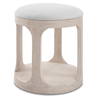 Dennen Oak Ottoman, by Uttermost, 18" width x 20.5" height x 18" depth thumbnail 1