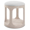 Dennen Oak Ottoman, by Uttermost, 18" width x 20.5" height x 18" depth thumbnail 1