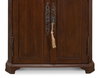 Austrian Hall Cabinet  Walnut, by Sarreid, 7" length x 2'2" width x 2'11" height thumbnail 8