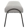 Jacobsen Modern Gray Bench thumbnail 5