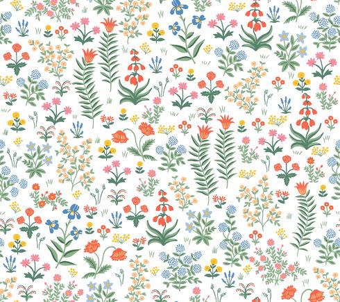 Menagerie Garden Rose Multicolor Peel & Stick Wallpaper