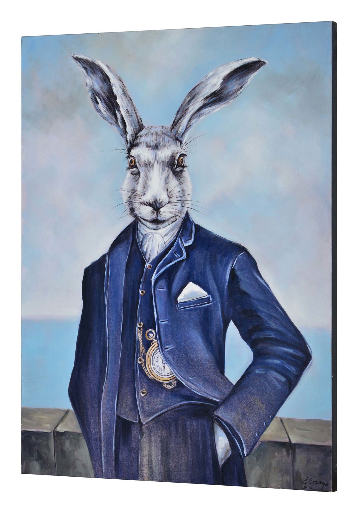 Stephens  Canvas Art, Painting by Renwil, 48" height x 1.5" depth View 2