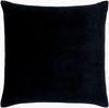 Cotton Velvet Accent Pillow, Decorative Pillow by Surya, 20" length x 20" width thumbnail