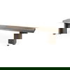 Konstantin 70.0 x 18.0 x 18.0 Medium Brown Wood with Live Edge Bench thumbnail 0