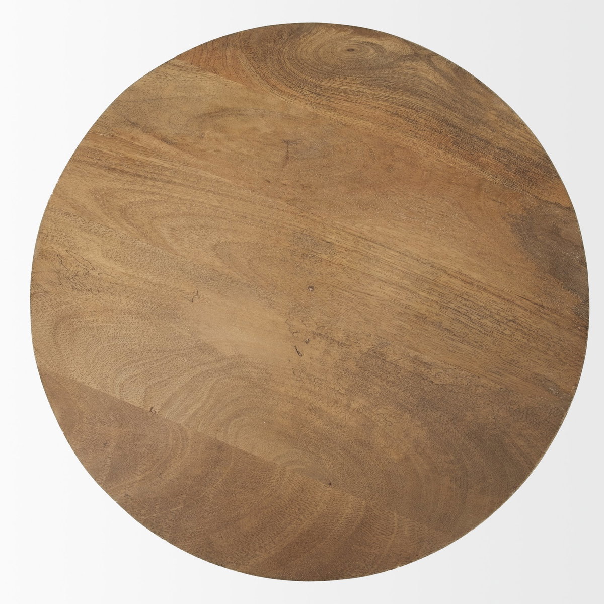 Mattius Light Wood Accent Table, Side & End Table by Mercana, 18" length x 18" width x 22" height View 8