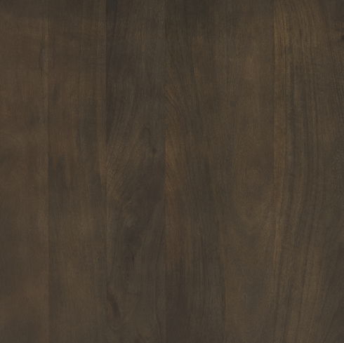 Terra 60L x 60W x 30H Dark Brown Wood Round Fluted Dining Table