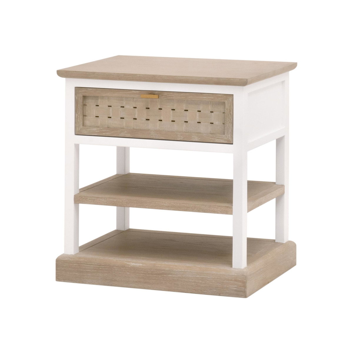 Weave 1-Drawer Side Table, Side & End Table by Essentials for Living, 23.5" width x 25.25" height x 18.5" depth View 3