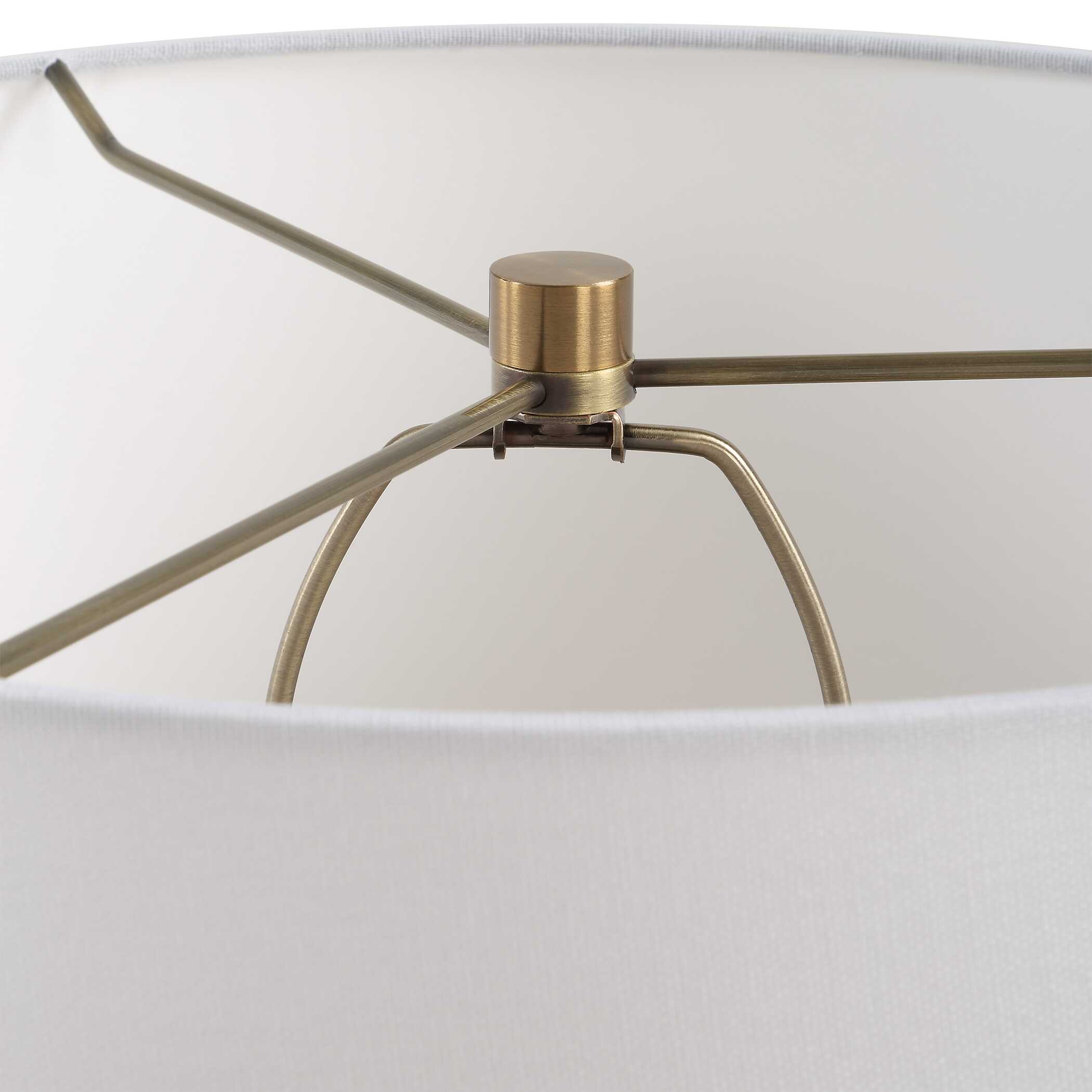 Adela Moss Green Table Lamp large image 