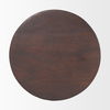 Odessa Dark Brown Wood Accent Table thumbnail 5