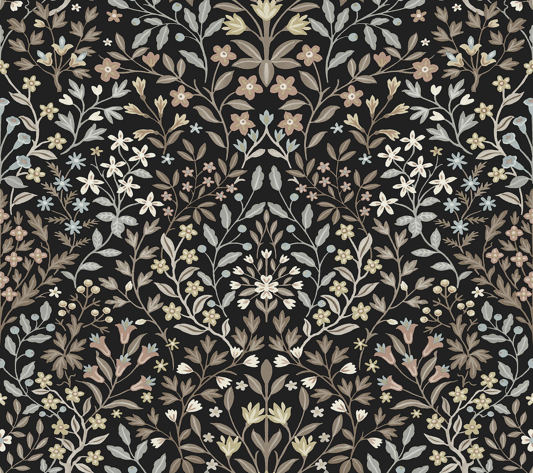 Garden Black & Neutral Terrace Wallpaper Garden Black & Neutral Terrace Wallpaper large image