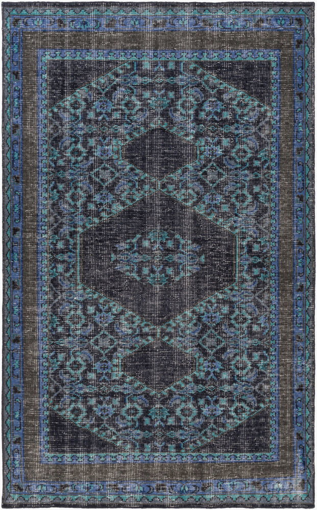 Zahra Handmade Rug, by Surya, 8'6" length x 5'6" width