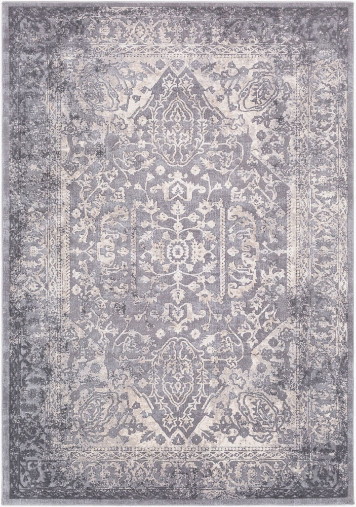 Tibetan Machine Woven Rug, by Surya, 7'6.55" length x 5'2.99" width
