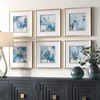 Fresh Start Blue Abstract Prints Set/6 thumbnail 3