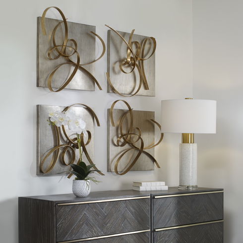 Harmony Metal Wall Art, S/2