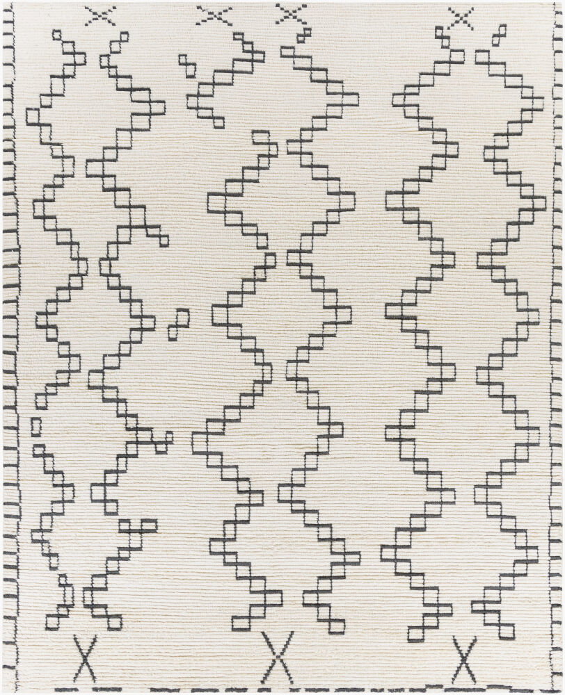 Beni Ourain Handmade Rug, by Surya, 1'6" length x 1'6" width
