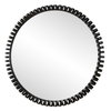 Corona Modern Round Mirror, by Uttermost, 4'2" width x 4'2" height x 3" depth thumbnail 5