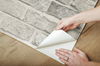 Stretcher Brick Grey Peel & Stick Wallpaper thumbnail 5