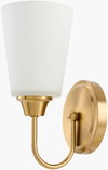 Yueva Wall Sconce, by Surya, 7" length x 5" width x 9" height thumbnail