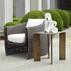Reade Brass Outdoor Accent Table, Furniture by Uttermost, 18" width x 22" height x 18" depth thumbnail 2