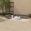 Suri Outdoor 3-seat Sofa, Sofas & Sectional by Moe's Home, 109" width x 26.2" height x 28.7" depth thumbnail 7