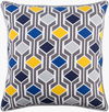 Inga Accent Pillow, Decorative Pillow by Surya, 18" length x 18" width thumbnail