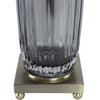 Vilminore Gray Glass Table Lamp, by Uttermost, 1'5" width x 2'9.25" height x 1'5" depth thumbnail 6