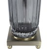 Vilminore Gray Glass Table Lamp, by Uttermost, 17" width x 33.25" height x 17" depth thumbnail 6