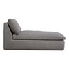 Miles Outdoor Chaise Speckled Light Grey thumbnail 2