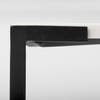 Lucas 30x30 White Marble Top Black Metal Base Coffee Table, by Mercana, 30" length x 30" width x 17" height thumbnail 8