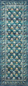 Rifle Paper Co. x Loloi Courtyard Rug, 2'6" length x 7'6" width thumbnail 4