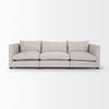 Halston 3 Piece Light Grey Sofa Set thumbnail 1