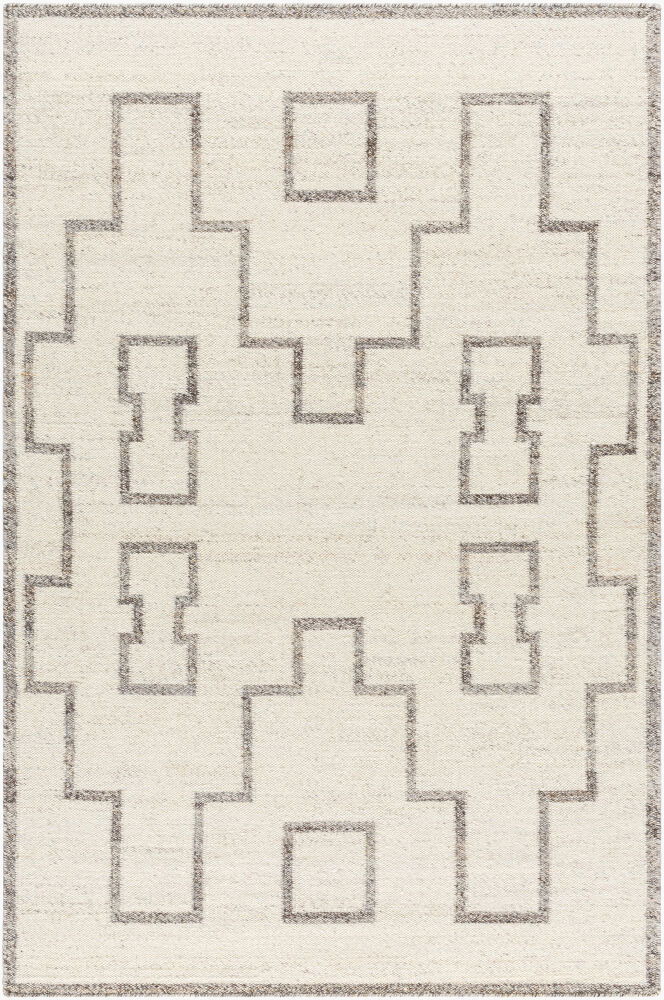 Lanesra Handmade Rug, by Surya, 1'6" length x 1'6" width