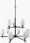 Yueva Chandelier, by Surya, 31" length x 31" width x 35" height thumbnail