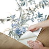 Wild Flowers Jade Peel & Stick Wallpaper thumbnail 2