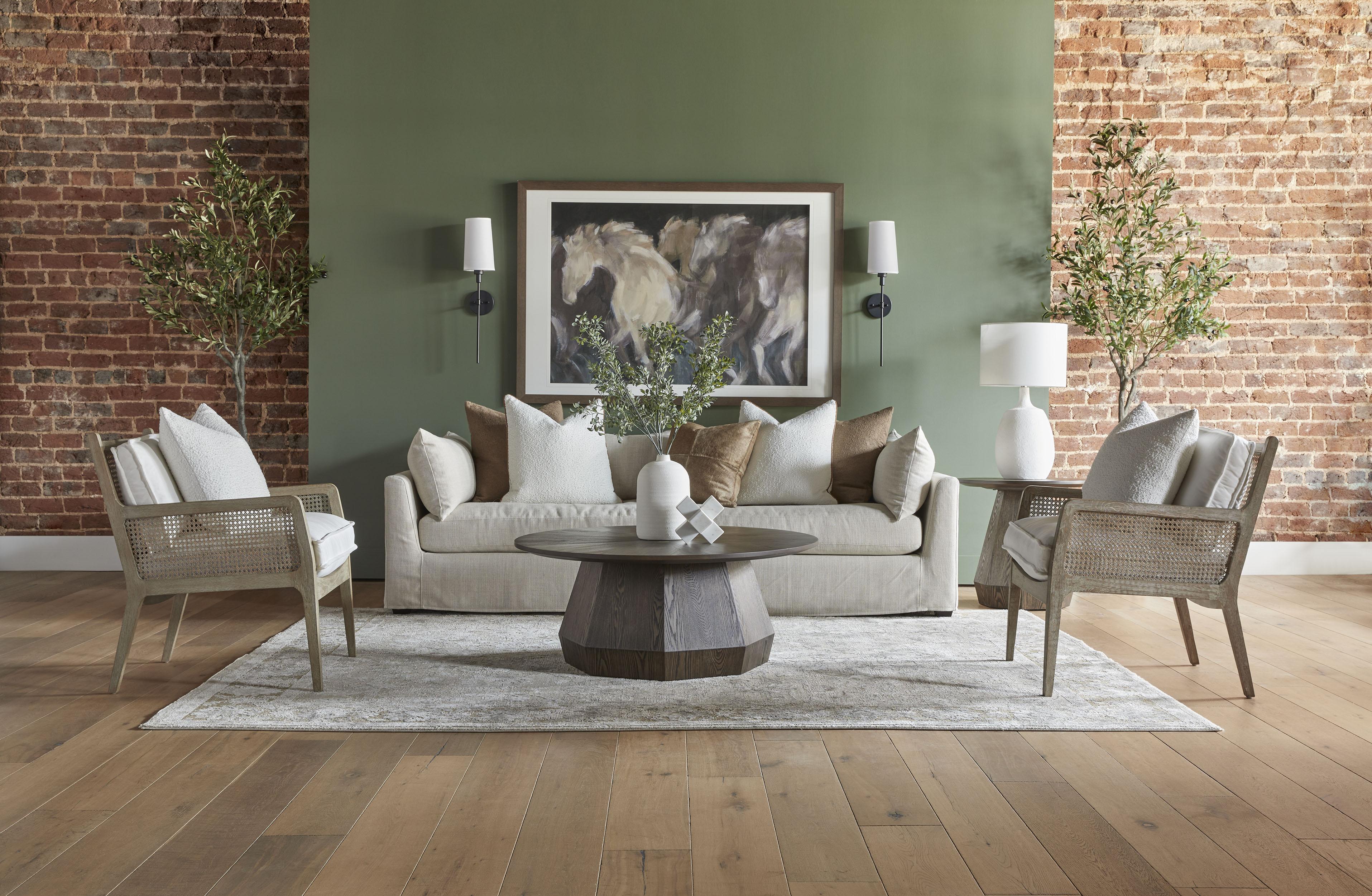 Haven 96' Lounge Slipcover Sofa large image 