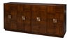 Parquet Sideboard, Cabinets & Sideboard by Sarreid, 86" length x 19" width x 45659" height thumbnail 1
