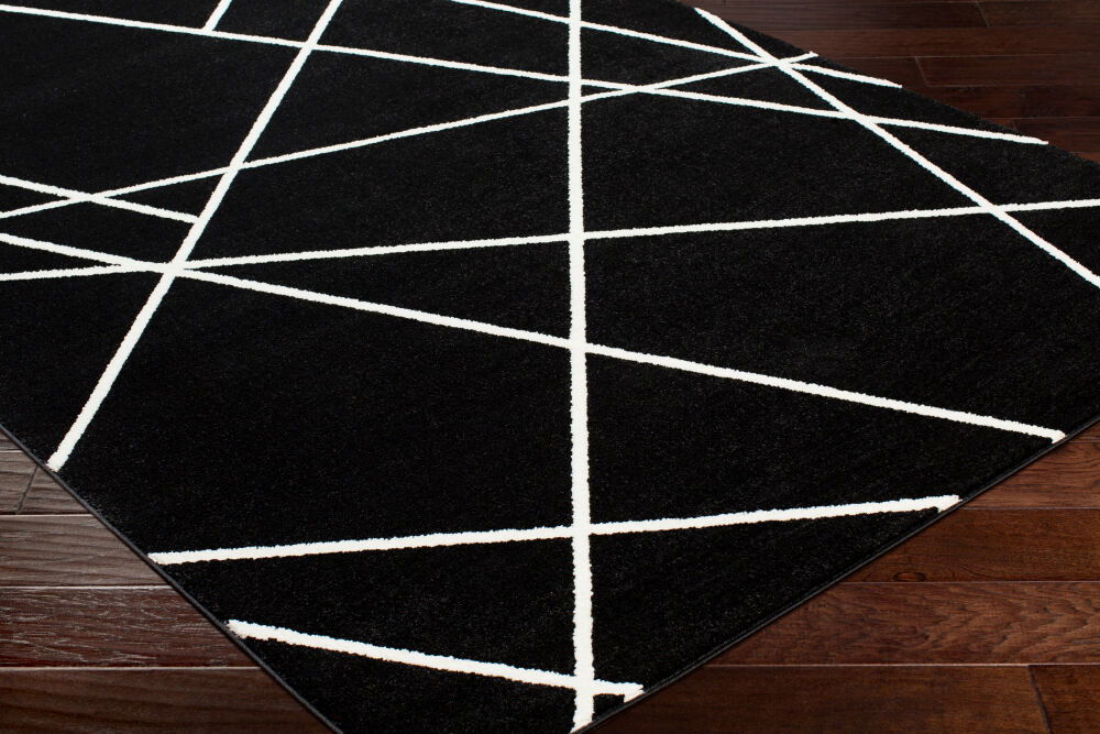 Horizon Machine Woven Rug, by Surya, 1'3.75" length x 1'3.75" width