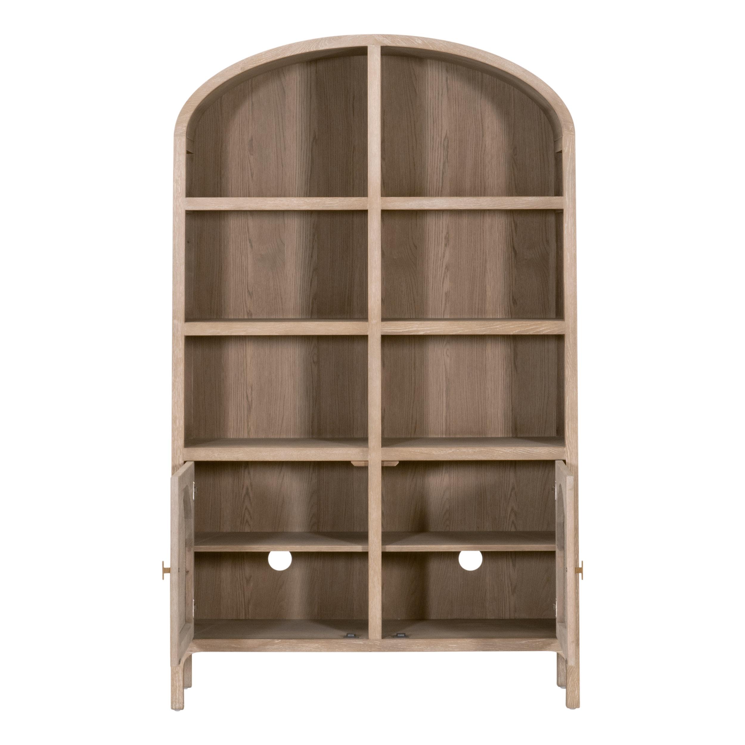 Cane Storage Bookcase, Shelving & Bookcase by Essentials for Living, 49.5" width x 83" height x 16.5" depth View 3