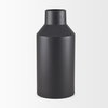 Tosca Tall Matte Black Metal Vase, by Mercana, 6.3" length x 6.3" width x 13.98" height thumbnail 6