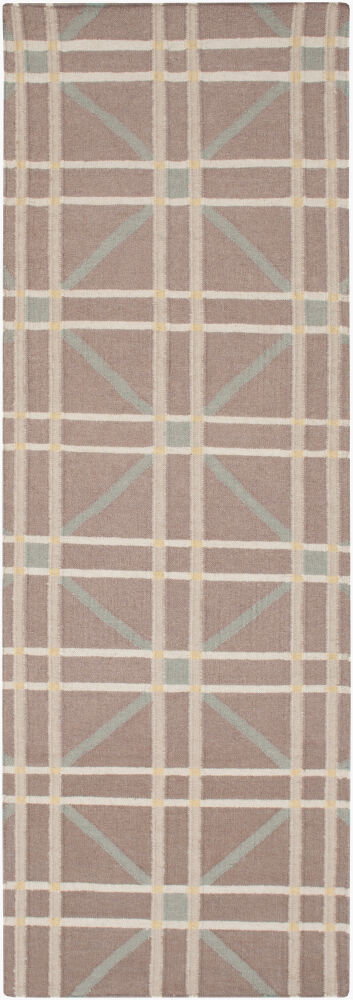 Sheffield Market Handmade Rug, by Surya, 8' length x 2'6" width