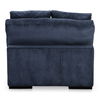 Plunge Slipper Chair Navy, Accent Chair by Moe's Home, 41.5" width x 33" height x 46" depth thumbnail 4