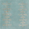 Modern Classics Handmade Rug, by Surya, 1'6" length x 1'6" width thumbnail