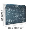 Magnolia Home Wildflower White & Blue Peel & Stick Wallpaper thumbnail 13