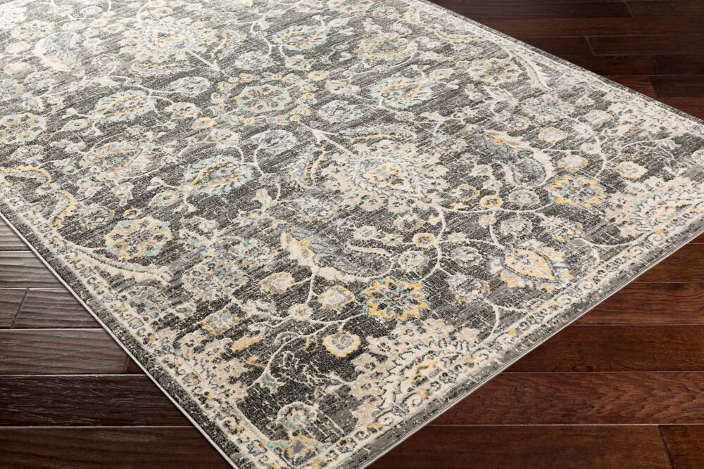 City Machine Woven Rug, by Surya, 7'3" length x 2'7" width