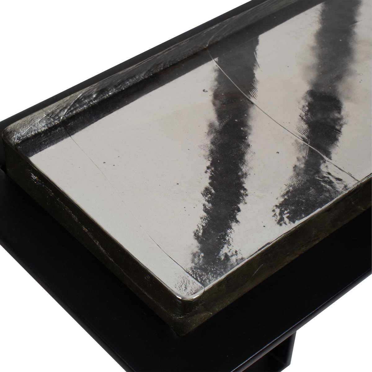 Soma Black Accent Table, Side & End Table by Uttermost, 18.1" width x 25.5" height x 11" depth View 8