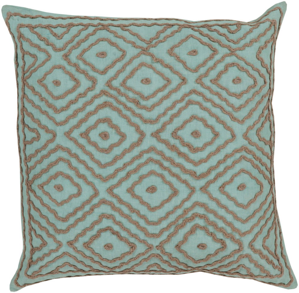 Atlas Accent Pillow, Decorative Pillow by Surya, 20" length x 20" width
