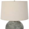 Lunia Gray Glass Table Lamp, by Uttermost, 17" width x 25" height x 17" depth thumbnail 6