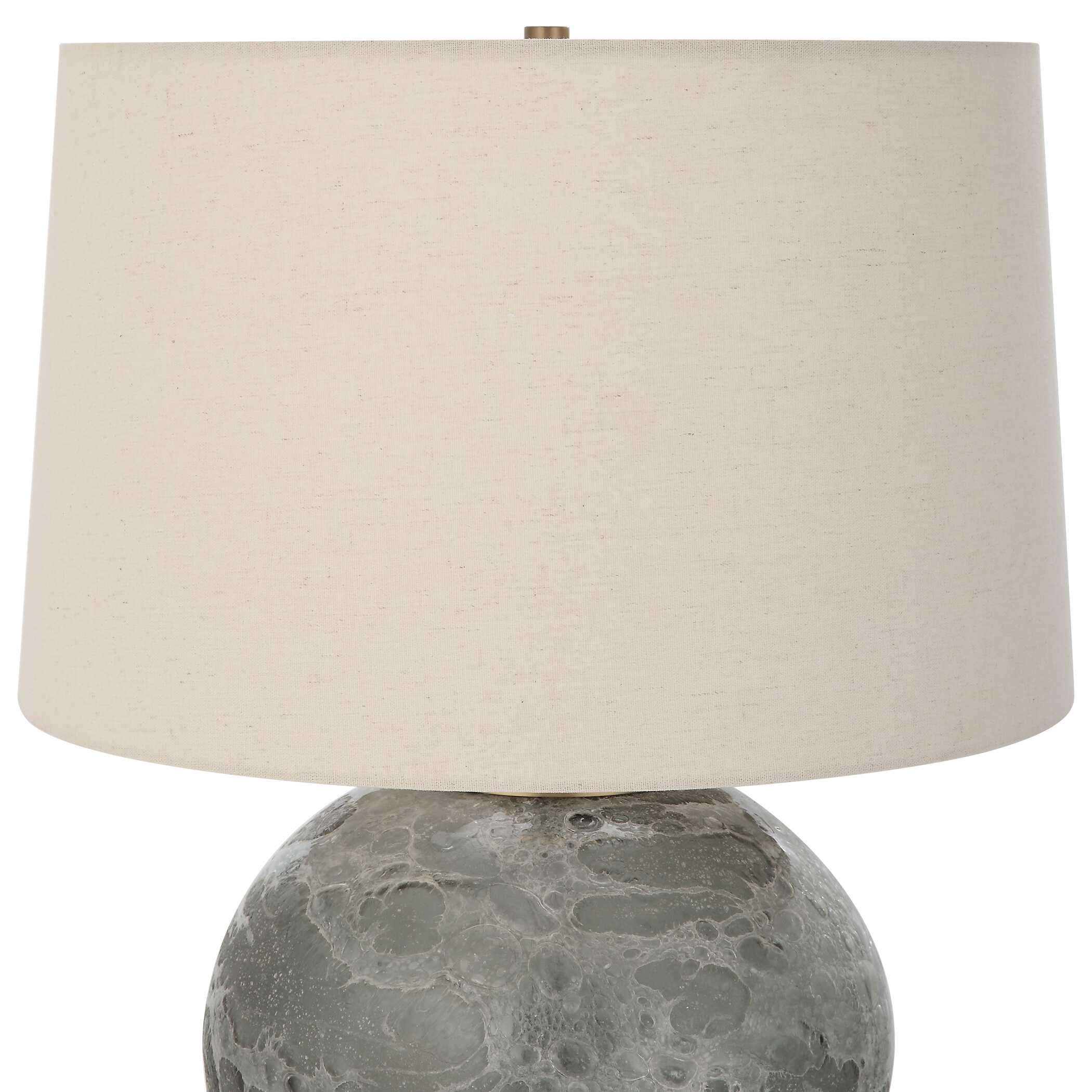 Lunia Gray Glass Table Lamp Lunia Gray Glass Table Lamp large image
