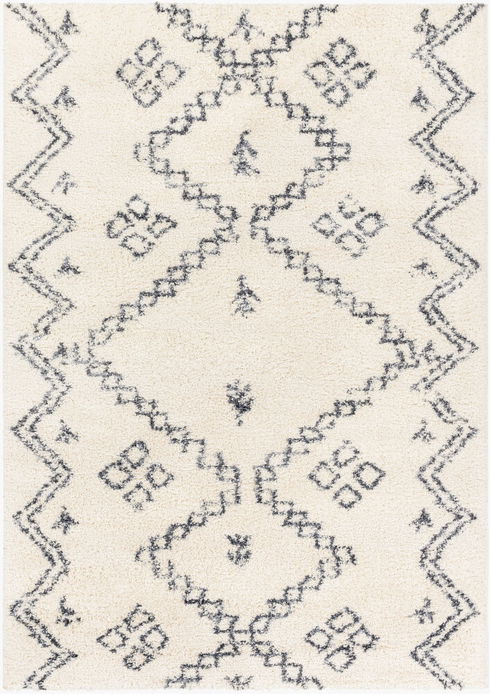 Puffy Shag Machine Woven Rug