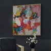 A Colorful Mindset Framed Abstract Art, by Uttermost, 44" width x 44" height x 2" depth thumbnail 4
